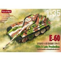 Fist of War German E60 ausf.D 12.8cm tank late type - Fist of War