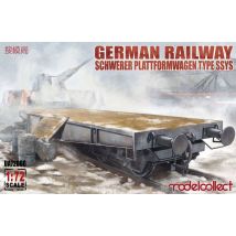 German Railway Schwerer Plattformwagen Type ssys 1+1 pack