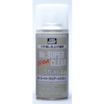 Mr. Super Clear UV Cut Flat Spray (170 ml)