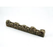Sandbags 28 mm bemalt