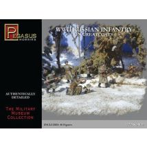 WWII: Russische Infanterie in grünen Mänteln