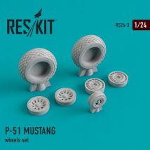 P-51 Mustang - Wheels set