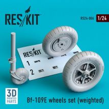Bf-109E - Wheels set (weighted)