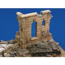Russia monument ruin