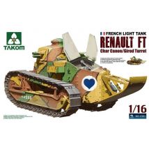 French Light Tank Renault FT Char Canon/ Girod Turret