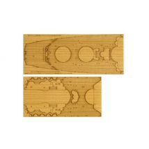 WWII Yamato Holz-Deck Dekor