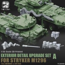 Exterior Detail Upgrade Set A - Stryker M1296 - 3D-Printed