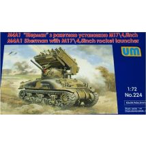 Tank M4A1 w. M17/4,5inch rocket launcher