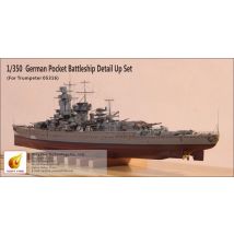 German Pocket Battleship Admiral Graf Spee - Detail Up Set [Trumpeter]