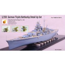German Tripitz Battleship Detail Up Set [Tamiya]