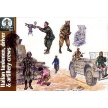 Italian Tankmen, drivers+artillery crews