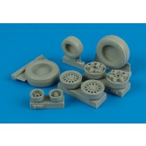 F-16l Sufa weighted wheels for Academy