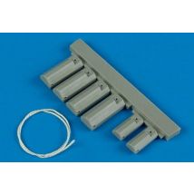 U.S.A.F. wheel chock with nylon thread