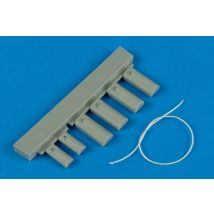 U.S.A.F. wheel chock with nylon thread