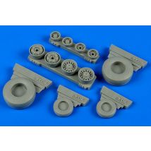 F-14B/D Tomcat weigted wheels [HobbyBoss]