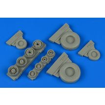 Grumman F-14A Tomcat - Weighted wheels [Tamiya]