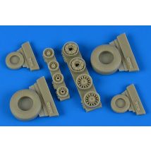 Grumman F-14B/D Tomcat - Weighted wheels [Tamiya]