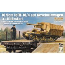Marder I 7.5cm Pak.40/1 auf Gw.Lr.s.(f) Sd.kfz.135 with German 50 Ton Type SSy45 Flatcar Schwerer Platformwagen [2 in 1]