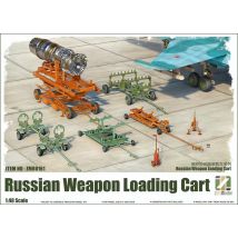 Russian Weapon loading cart [with 2 figures]