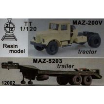 MAZ-200V & MAZ-5203 trailer