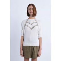 Pull fin emmanchure chauve souris