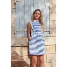 Robe marinière sans manches