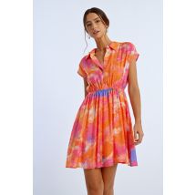 Robe chemise colorée