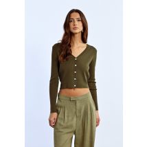 Gilet court ajusté