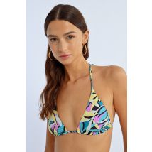 Haut de maillot de bain imprimé