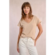 T-shirt col V