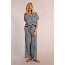 Pantalon fluide imprimé