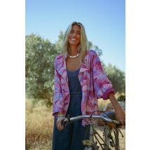 Blouson oversize croisé