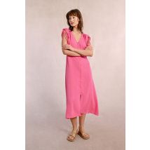 Robe mi-longue fluide