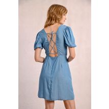 Robe courte en Tencel