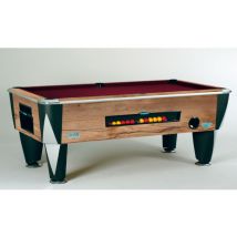 BILLARD SAM ATLANTIC AUTOMATIQUE 7 FT TAPIS ROUGE / BORDEAUX
