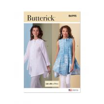 Patron Butterick B6995K5 Femme Blouse chemise du 36 au 44 - Butterick - Mondial Tissus