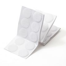 20 pastilles auto-agrippantes blanches - Bohin - Mondial Tissus
