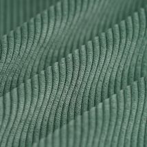 Tissu velours côtelé Victor vert - MT - Mondial Tissus