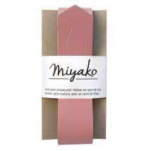 Anse amovible en cuir Miyako pour création de sac rose canyon - Miyako - Mondial Tissus