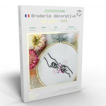 French kits broderie décorative - Là pour toi - Les French Kits - Mondial Tissus