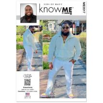 Patron KNOW ME 2017AA - Veste coupe-vent homme du 34 au 42 FR - Know Me - Mondial Tissus