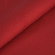 Tissu gabardine Gabin uni bordeaux - Mondial Tissus