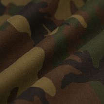 Tissu gabardine camouflage - Mondial Tissus