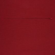 Dos de coussin zippé rouge - MT - Mondial Tissus