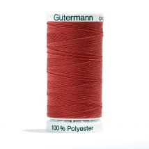 Bobine de fil polyester Gütermann - Rouge - Rose
