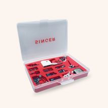 Coffret 14 pieds de biche machine Singer - Singer - Mondial Tissus