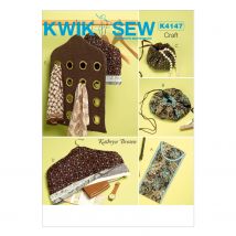 Patron KWIK SEW K4147OS Accessoires de voyage - Kwik Sew - Mondial Tissus