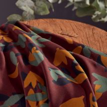 Tissu viscose Seraphine rust - Atelier Brunette - Atelier Brunette - Mondial Tissus