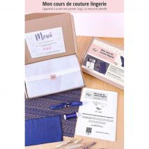 Kit couture coffret Tanga bleu du XS au XL - Fitiyoo - Fitiyoo - Mondial Tissus