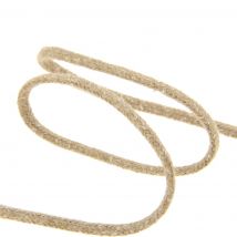 Cordon éco responsable beige 3,5 mm - MT - Mondial Tissus